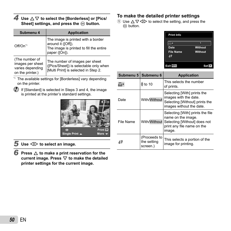 50 en | Olympus VR-320 User Manual | Page 50 / 76