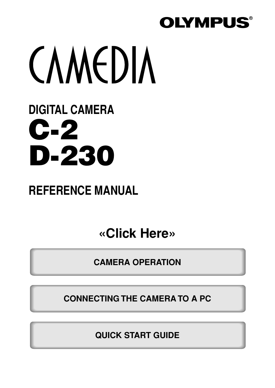 Olympus D-230 User Manual | 116 pages