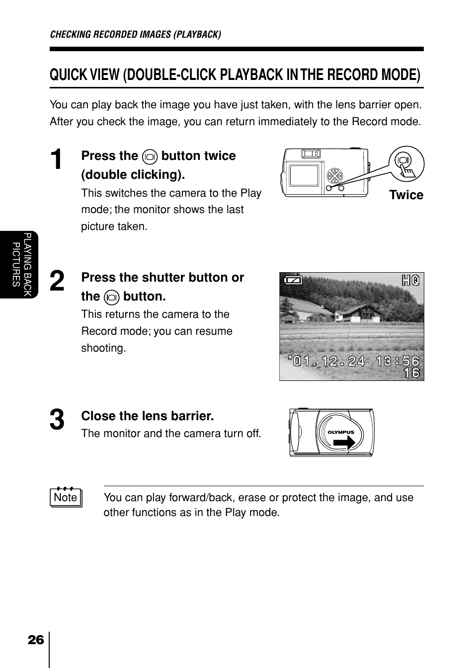Olympus D-230 User Manual | Page 27 / 116
