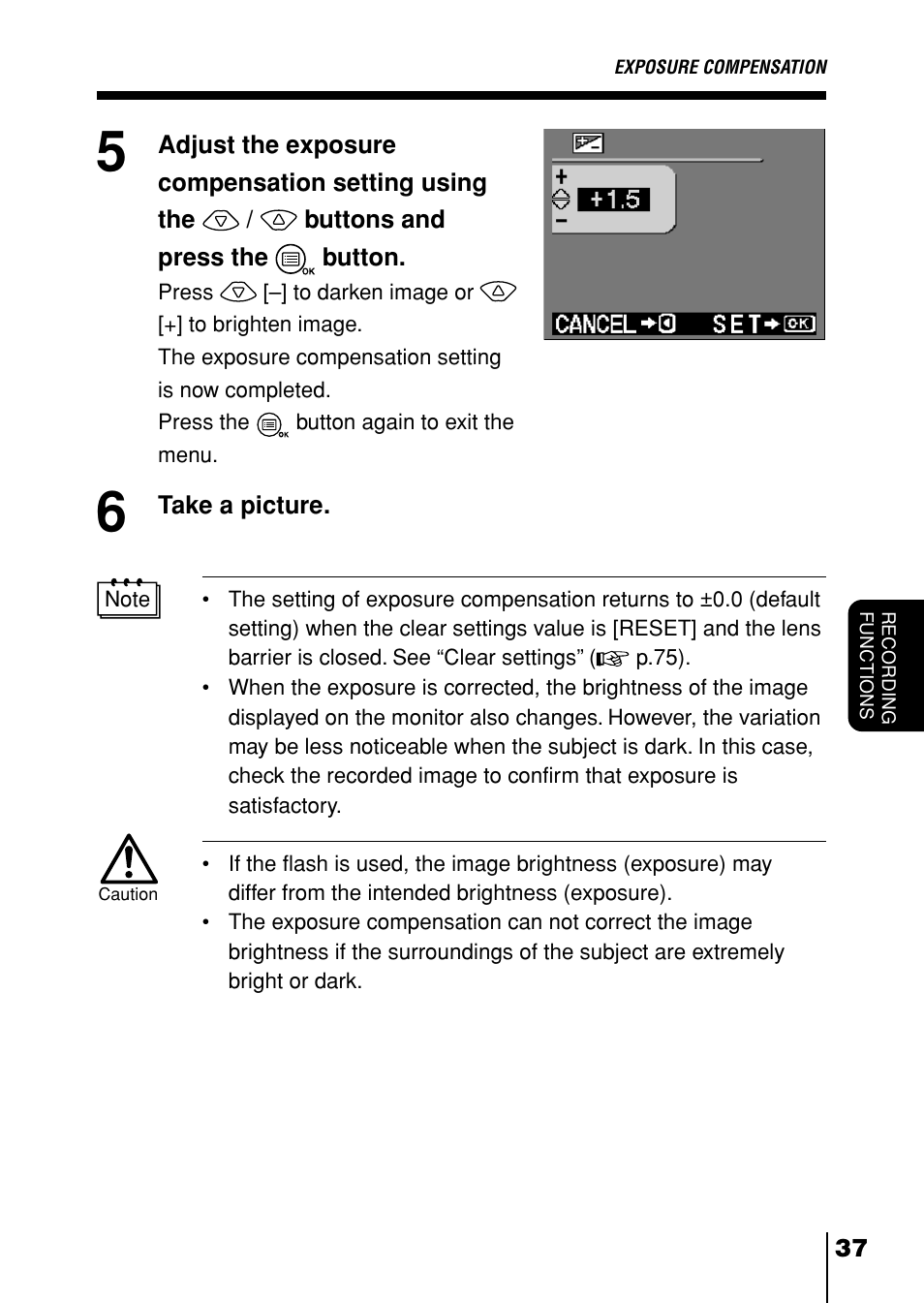 Olympus D-230 User Manual | Page 38 / 116