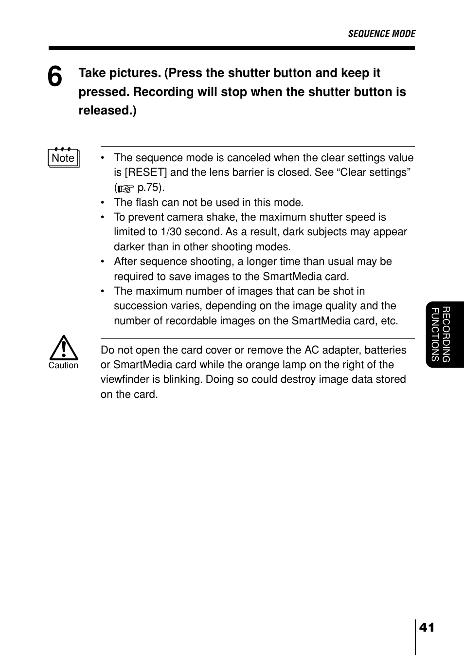 Olympus D-230 User Manual | Page 42 / 116