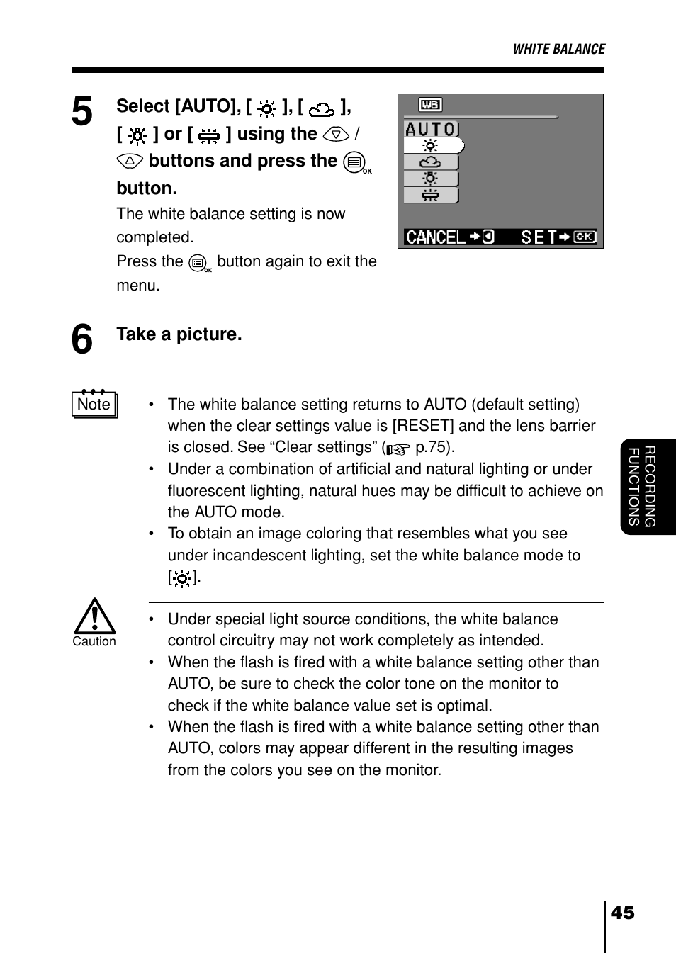 Olympus D-230 User Manual | Page 46 / 116