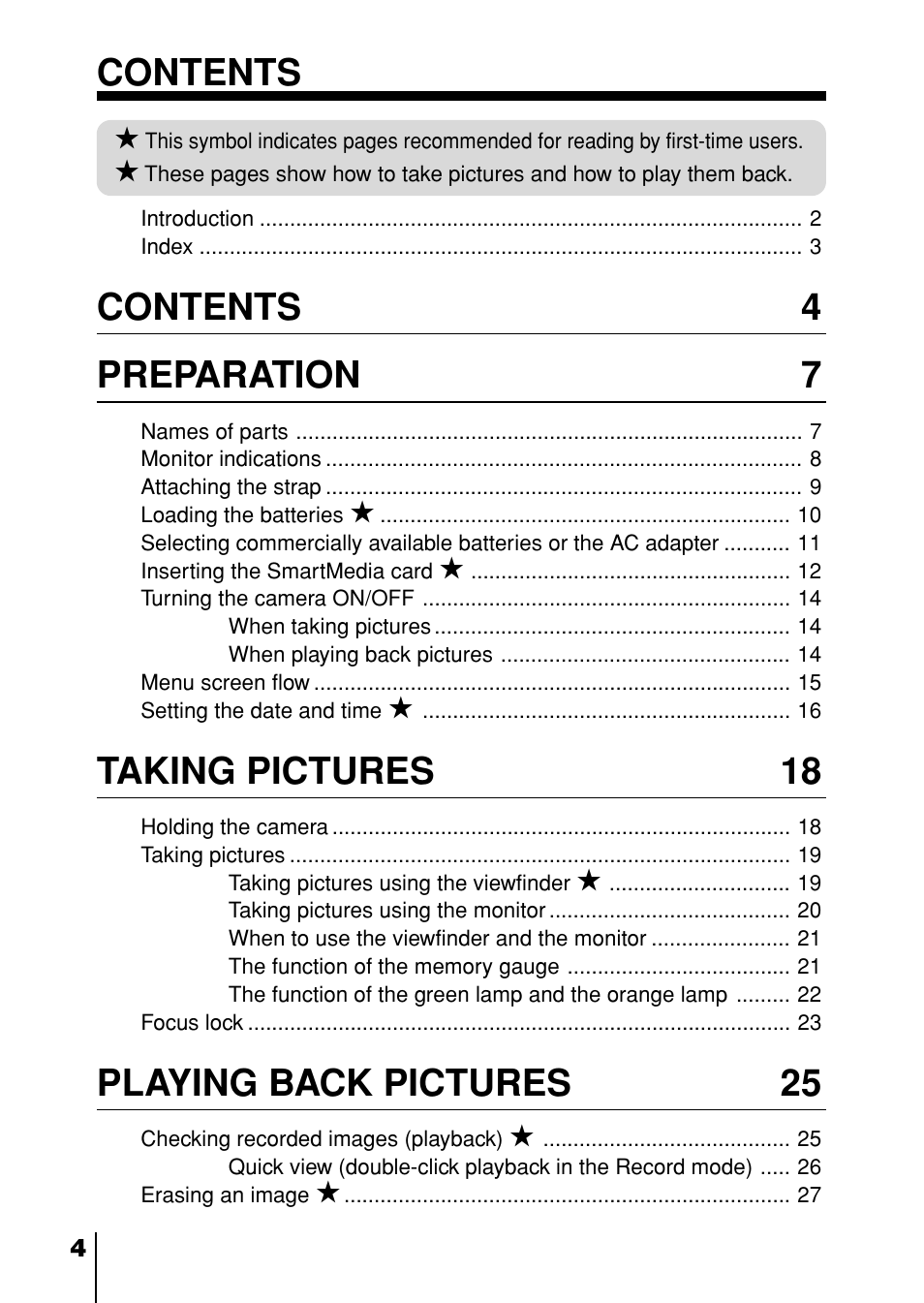 Olympus D-230 User Manual | Page 5 / 116