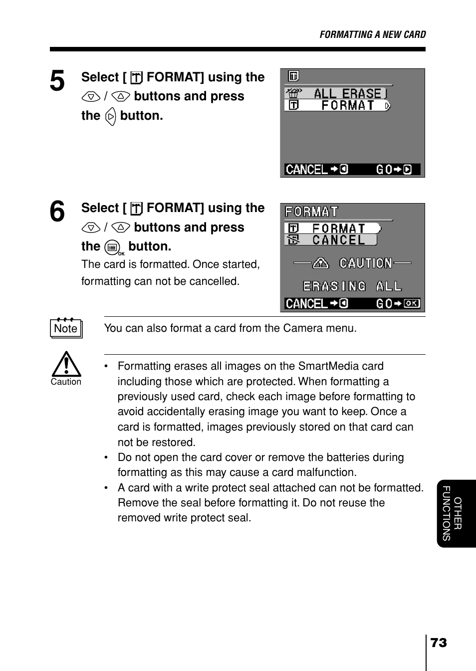 Olympus D-230 User Manual | Page 74 / 116