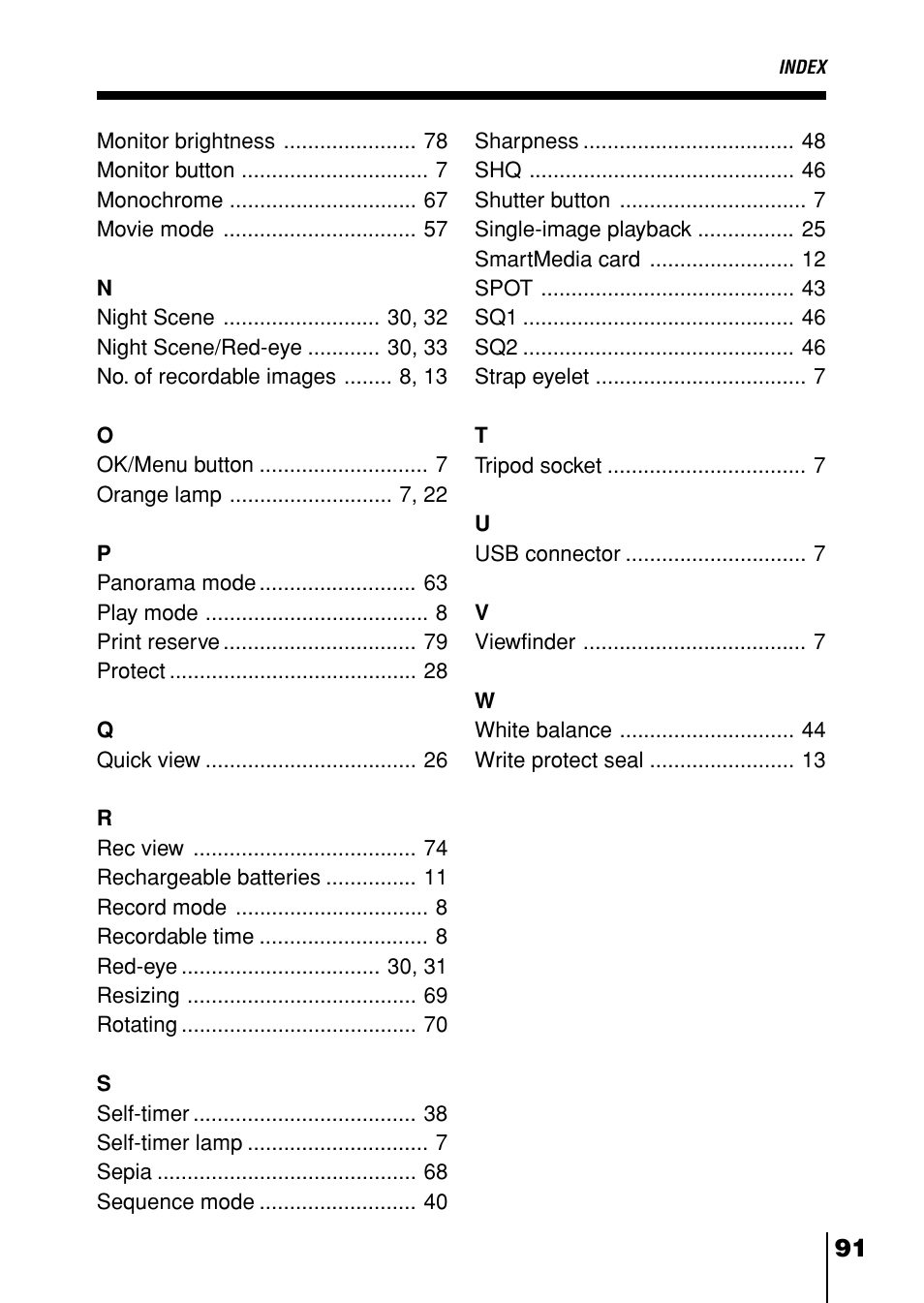Olympus D-230 User Manual | Page 92 / 116