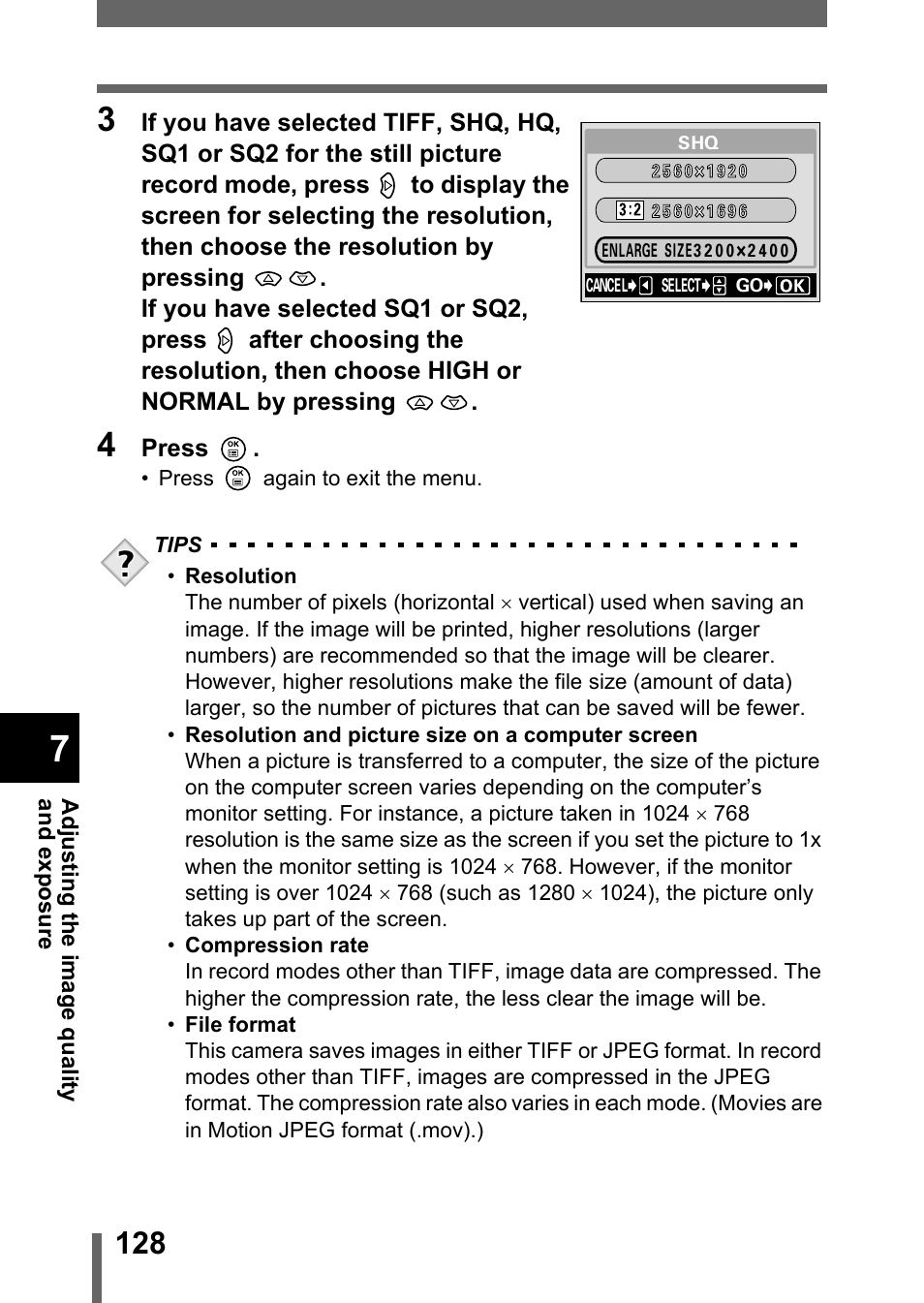 Olympus C-5050 Zoom User Manual | Page 129 / 268