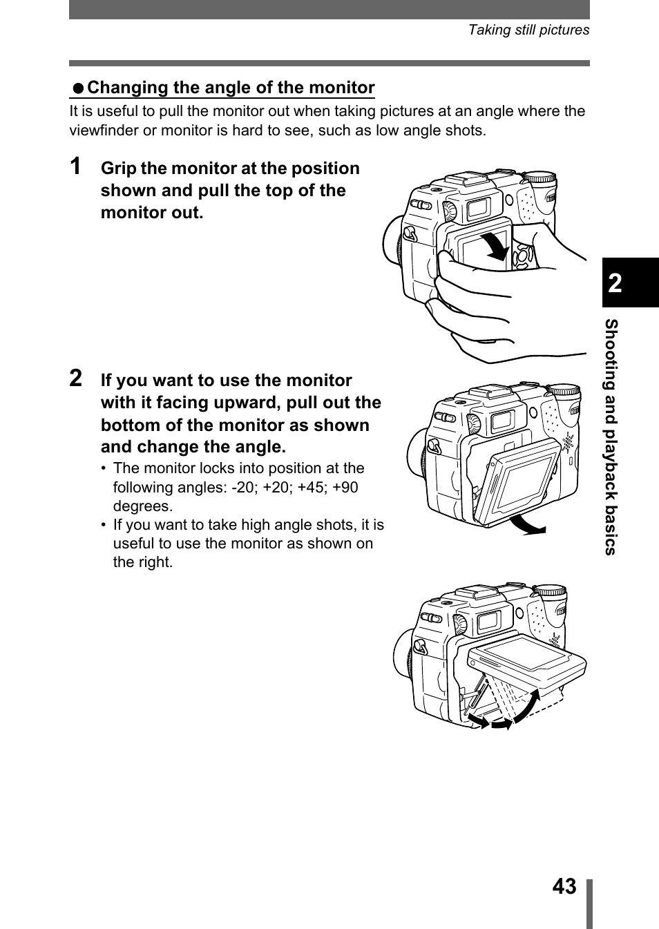 Olympus C-5050 Zoom User Manual | Page 44 / 268