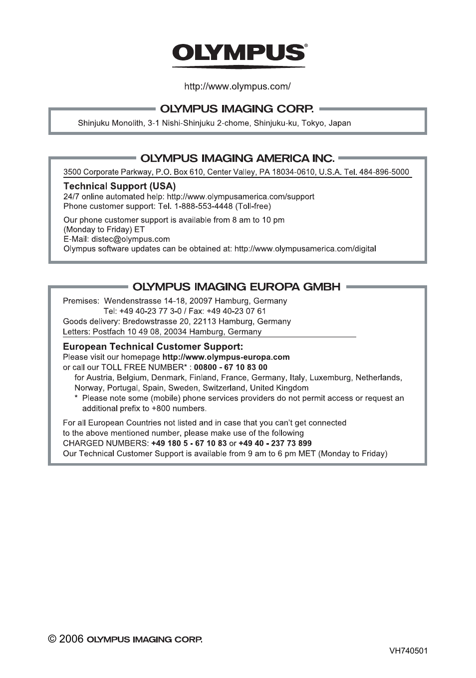 Olympus FE-190 User Manual | Page 80 / 80