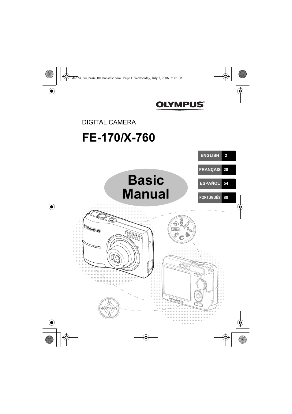 Olympus FE-170 User Manual | 108 pages