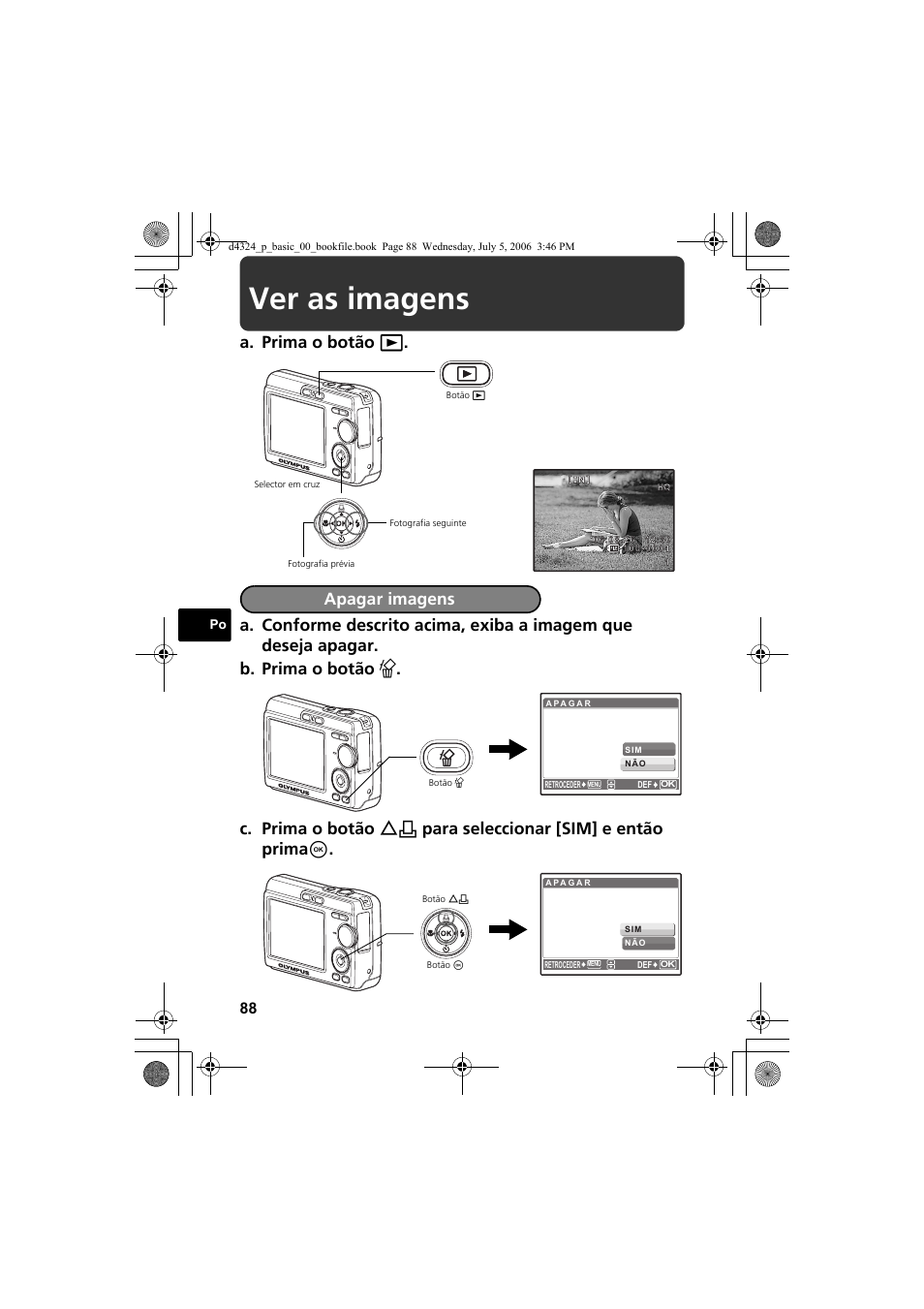 Ver as imagens | Olympus FE-170 User Manual | Page 88 / 108