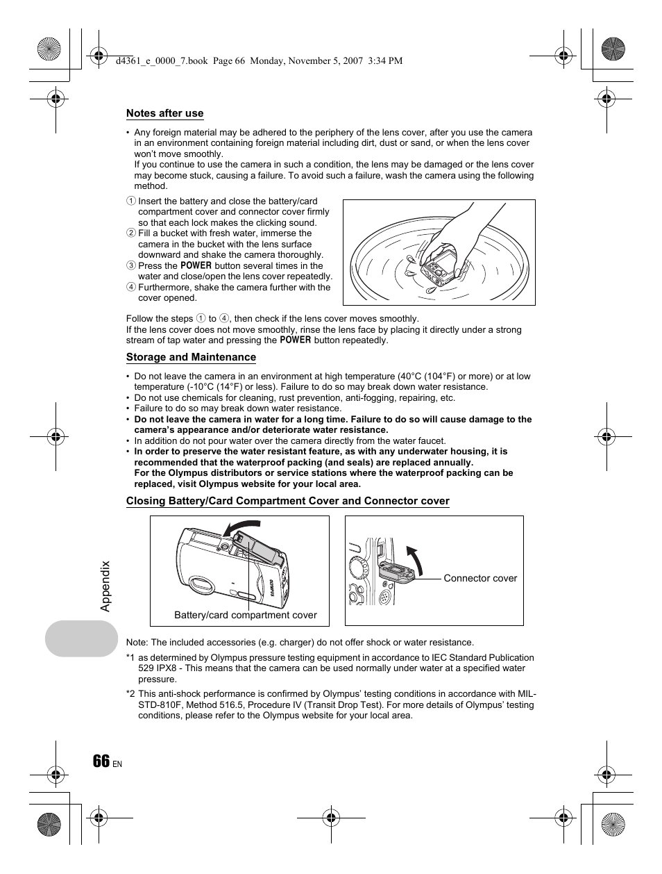 Olympus Stylus 850 SW User Manual | Page 66 / 84