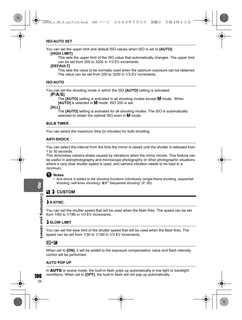 Olympus E-600 User Manual | Page 100 / 156