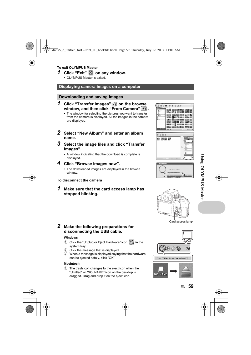 Gp.59 | Olympus SP-560 UZ User Manual | Page 59 / 101