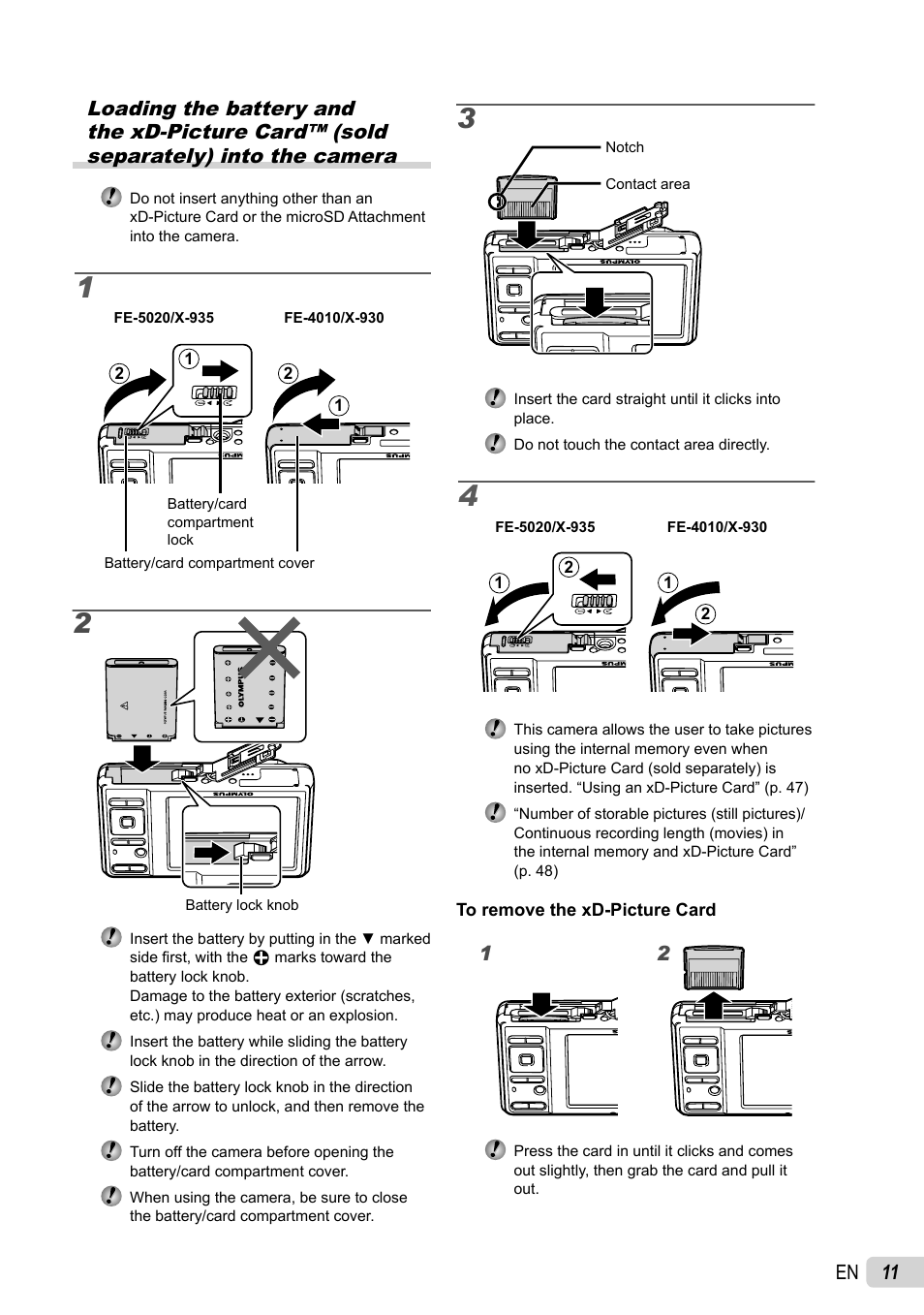 11 en | Olympus FE-4010 User Manual | Page 11 / 63