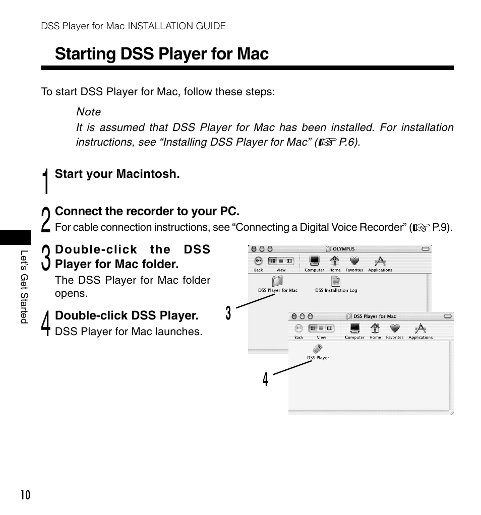Olympus DS-3000 User Manual | Page 10 / 60