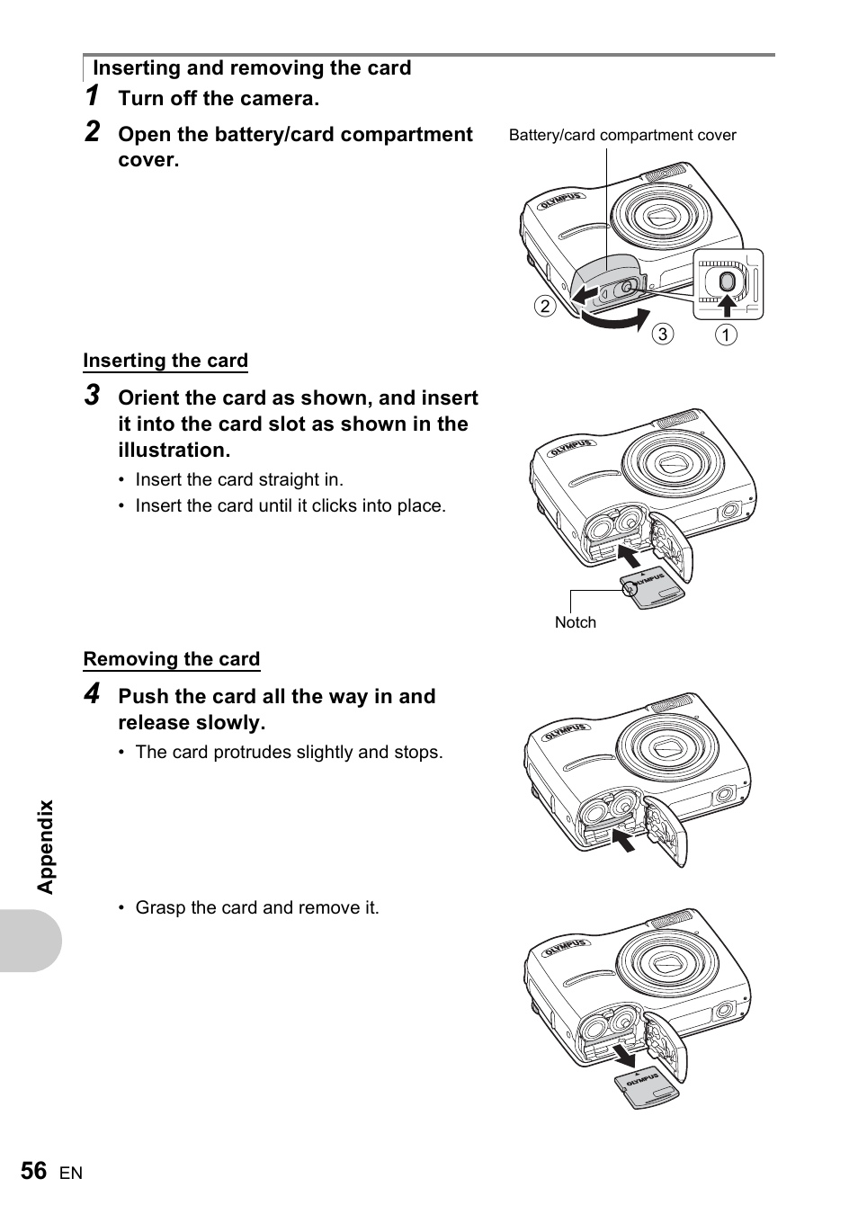 Olympus FE-210 User Manual | Page 56 / 72