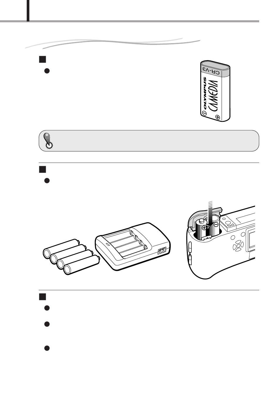 Selecting the appropriate batteries | Olympus D-150-C-1 User Manual | Page 20 / 108
