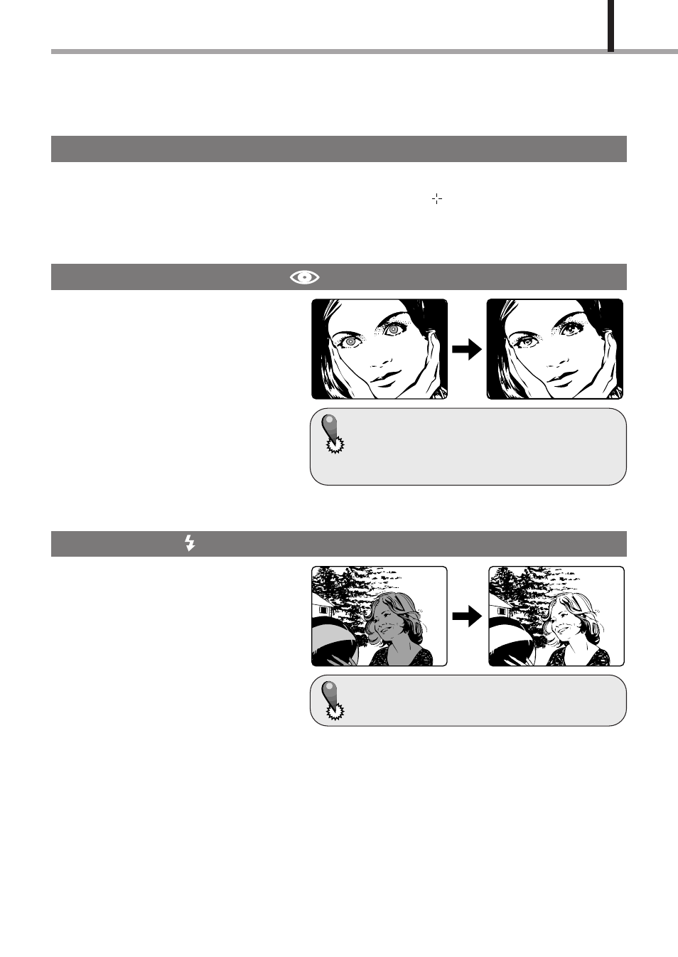 Fill-in flash | Olympus D-150-C-1 User Manual | Page 57 / 108