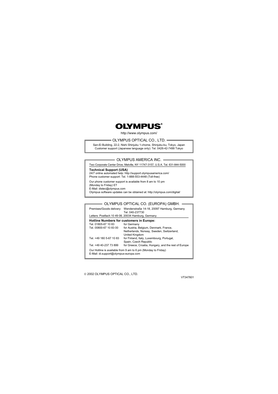 Olympus D-380 User Manual | Page 101 / 133