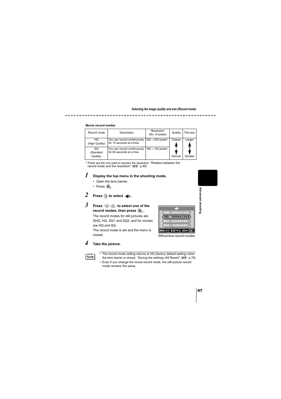 Olympus D-380 User Manual | Page 48 / 133