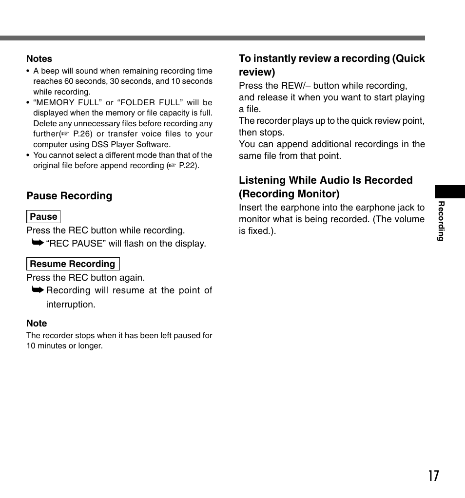 Olympus DS-2000 User Manual | Page 17 / 48