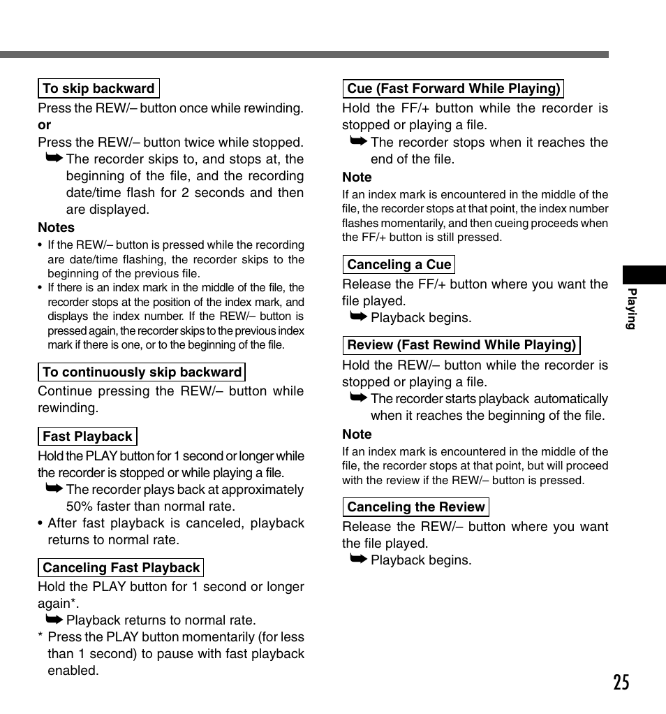 Olympus DS-2000 User Manual | Page 25 / 48