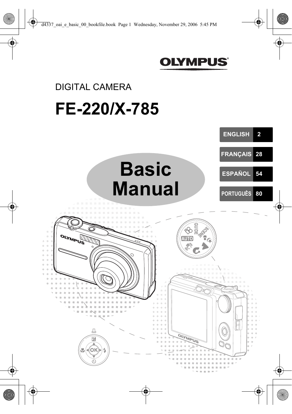 Olympus FE-220 User Manual | 108 pages