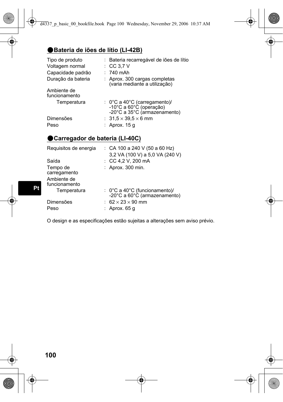 Olympus FE-220 User Manual | Page 100 / 108