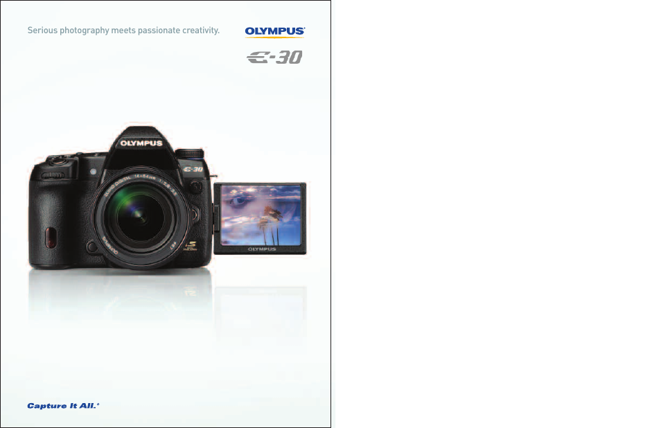 Olympus E-30 User Manual | 9 pages