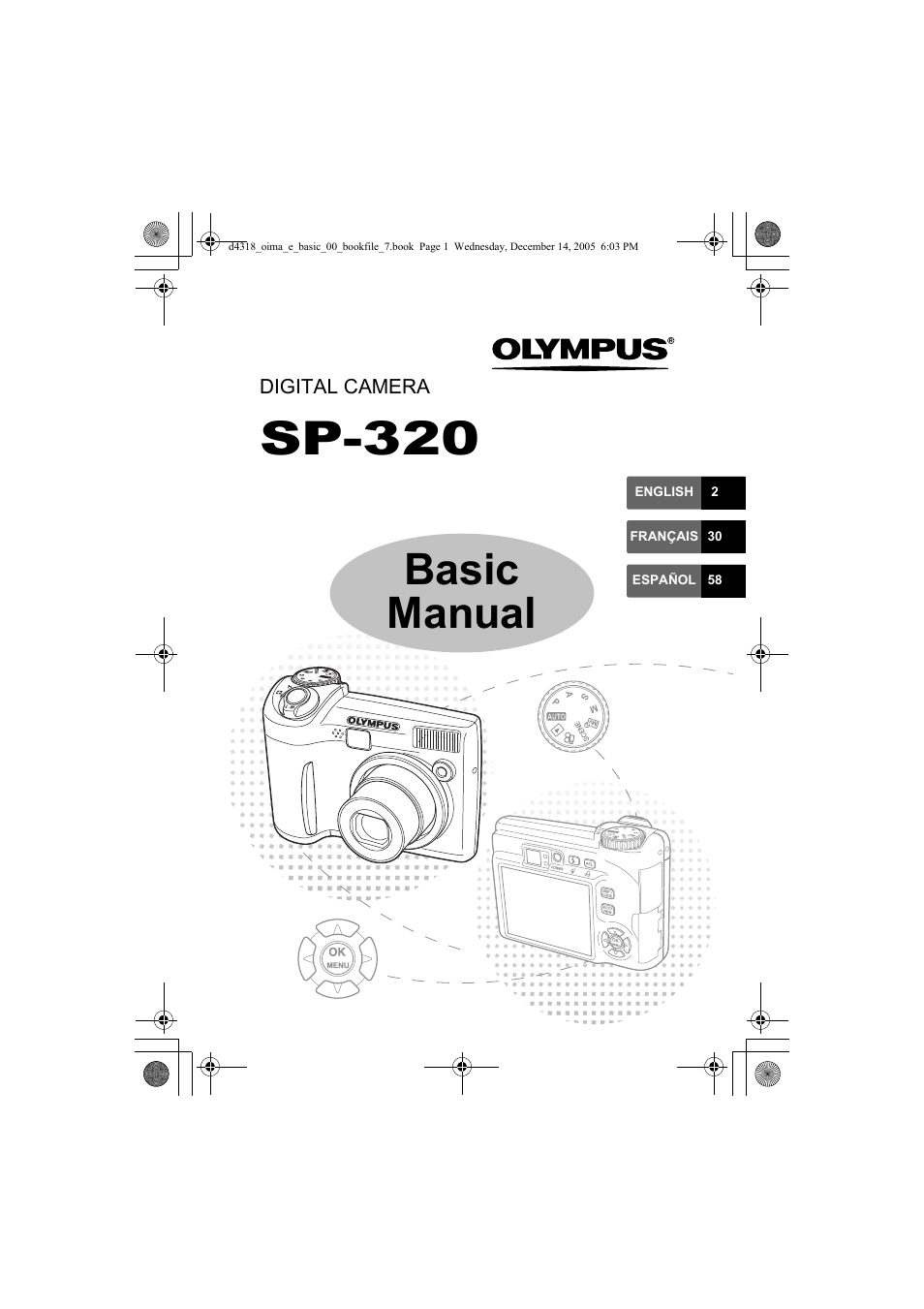 Olympus SP-320 User Manual | 84 pages