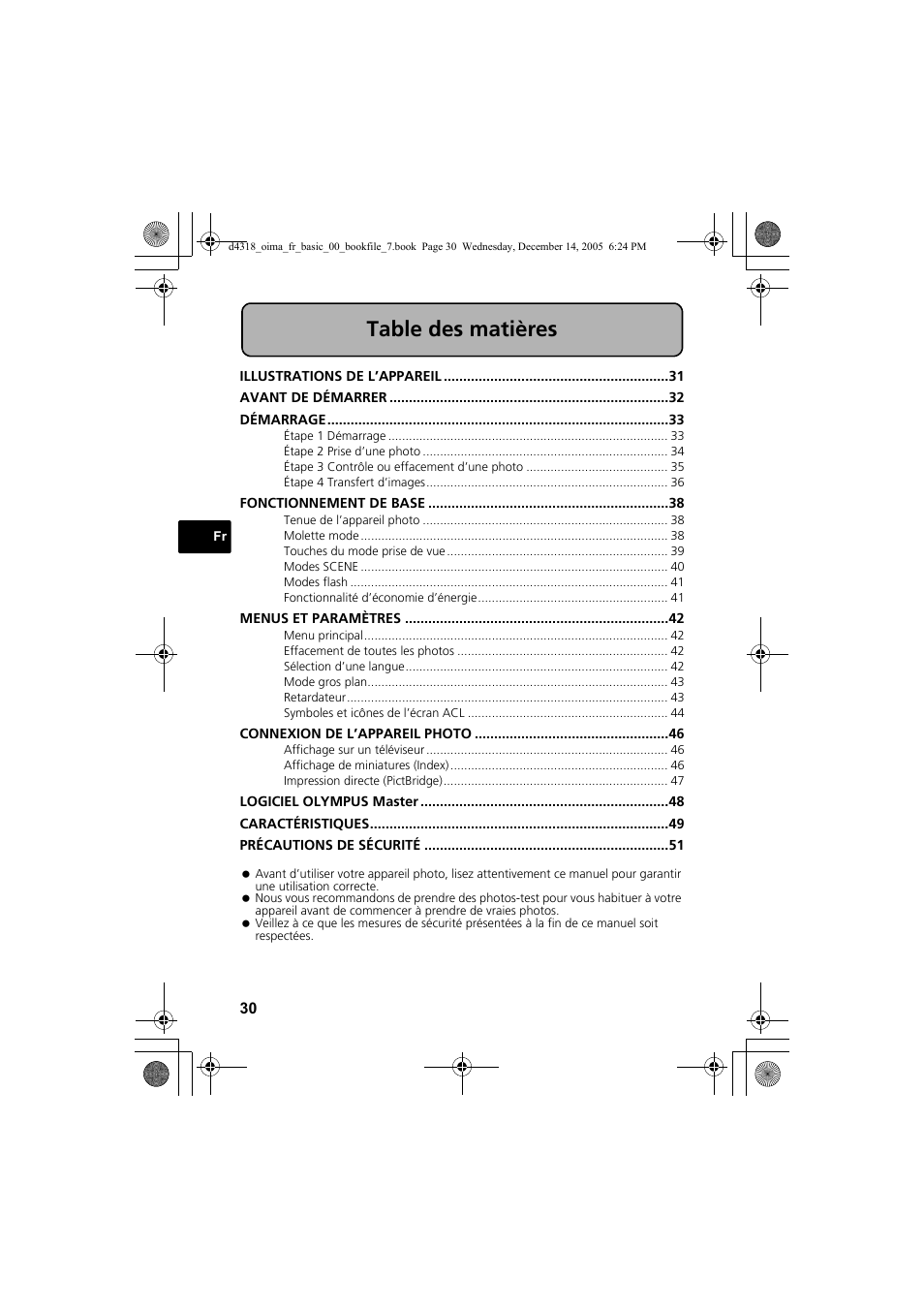 Olympus SP-320 User Manual | Page 30 / 84