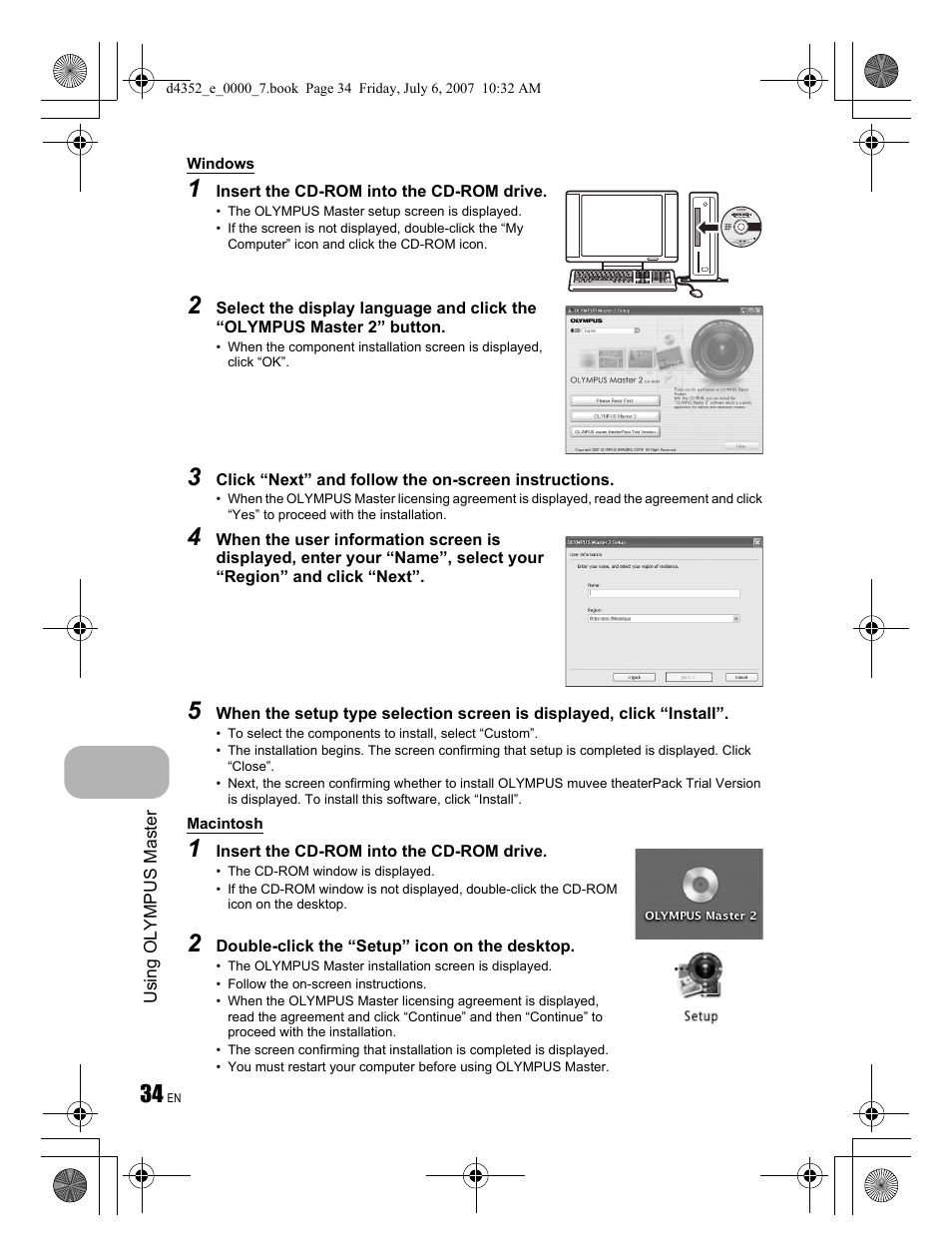 Olympus FE-270 User Manual | Page 34 / 60