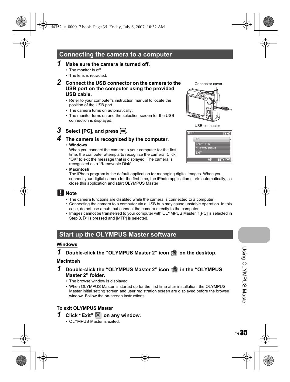 Olympus FE-270 User Manual | Page 35 / 60