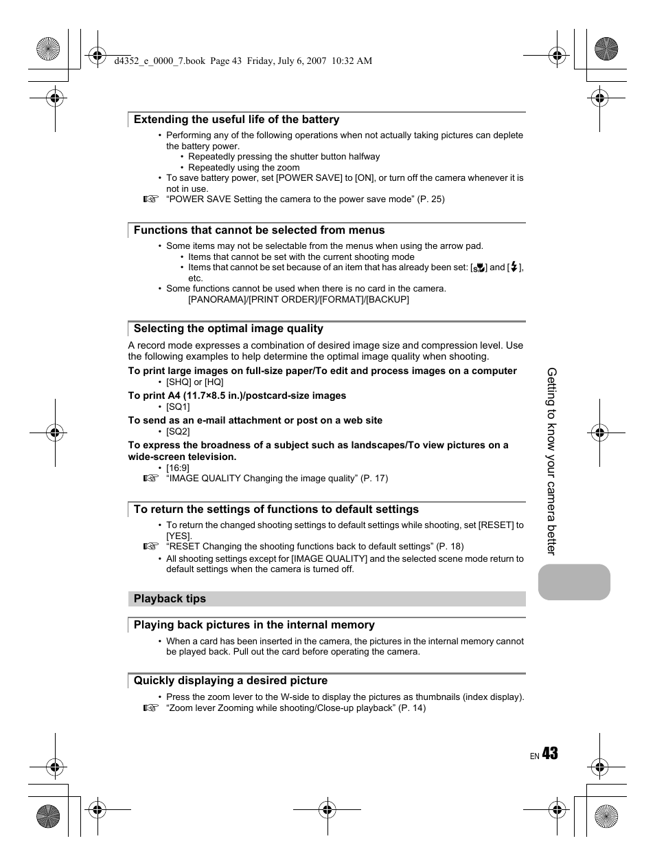 Olympus FE-270 User Manual | Page 43 / 60
