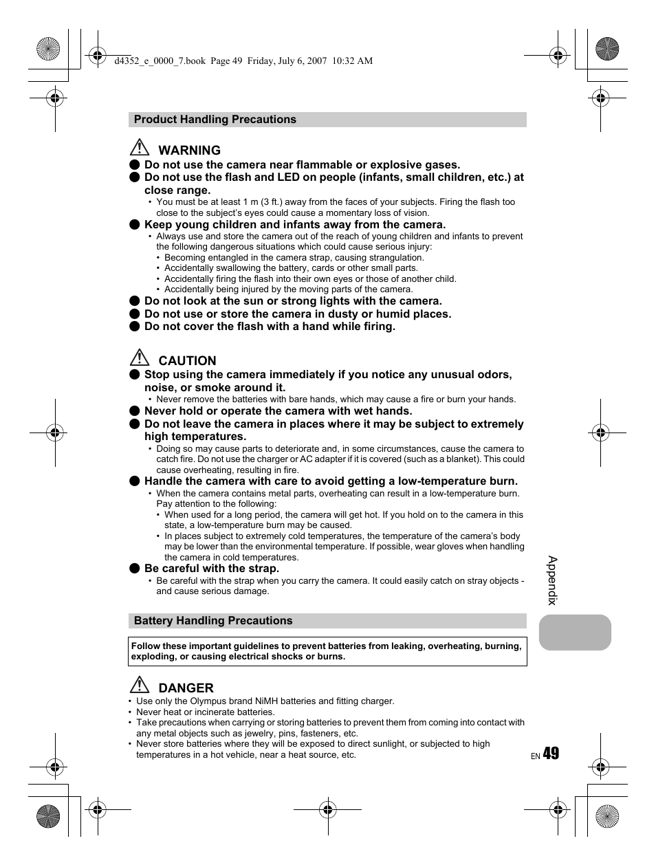 Olympus FE-270 User Manual | Page 49 / 60