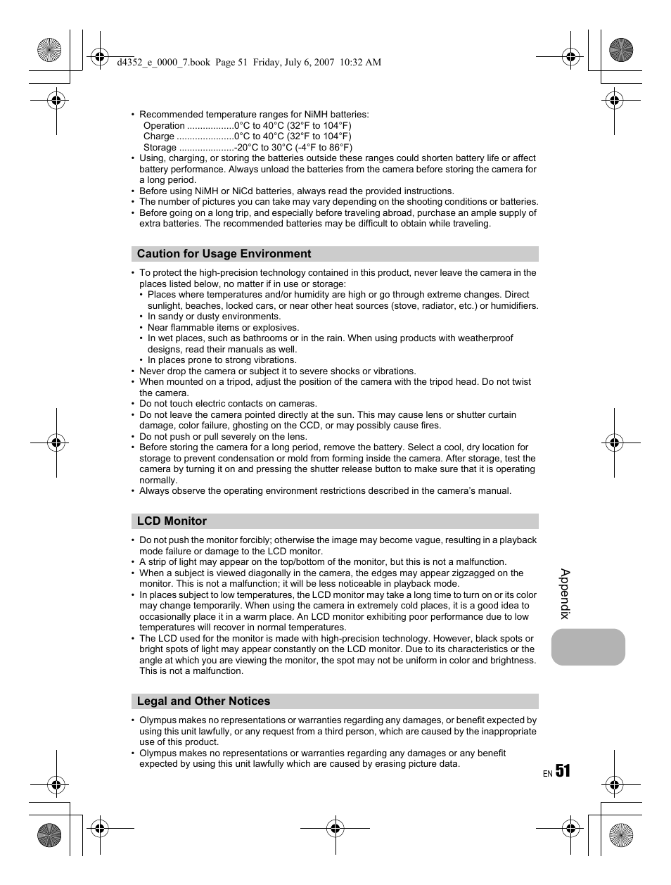 Olympus FE-270 User Manual | Page 51 / 60