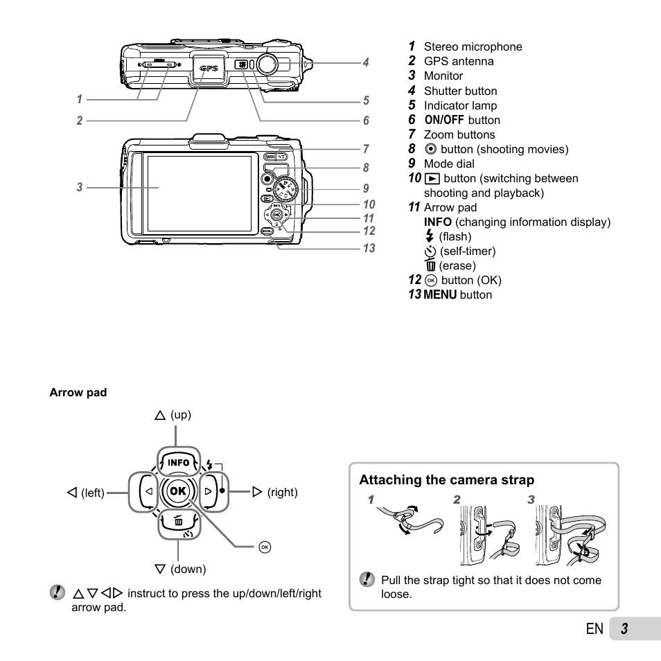 Olympus TG-2 iHS User Manual | Page 3 / 107