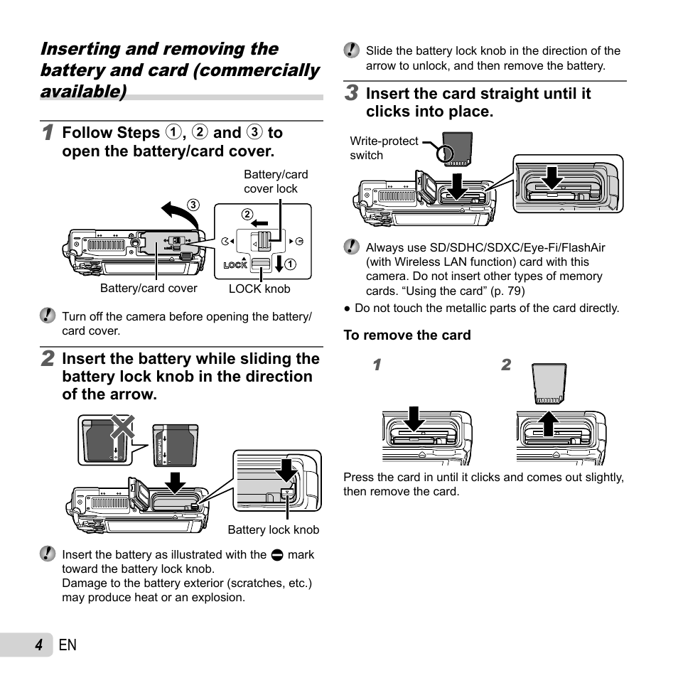 Olympus TG-2 iHS User Manual | Page 4 / 107