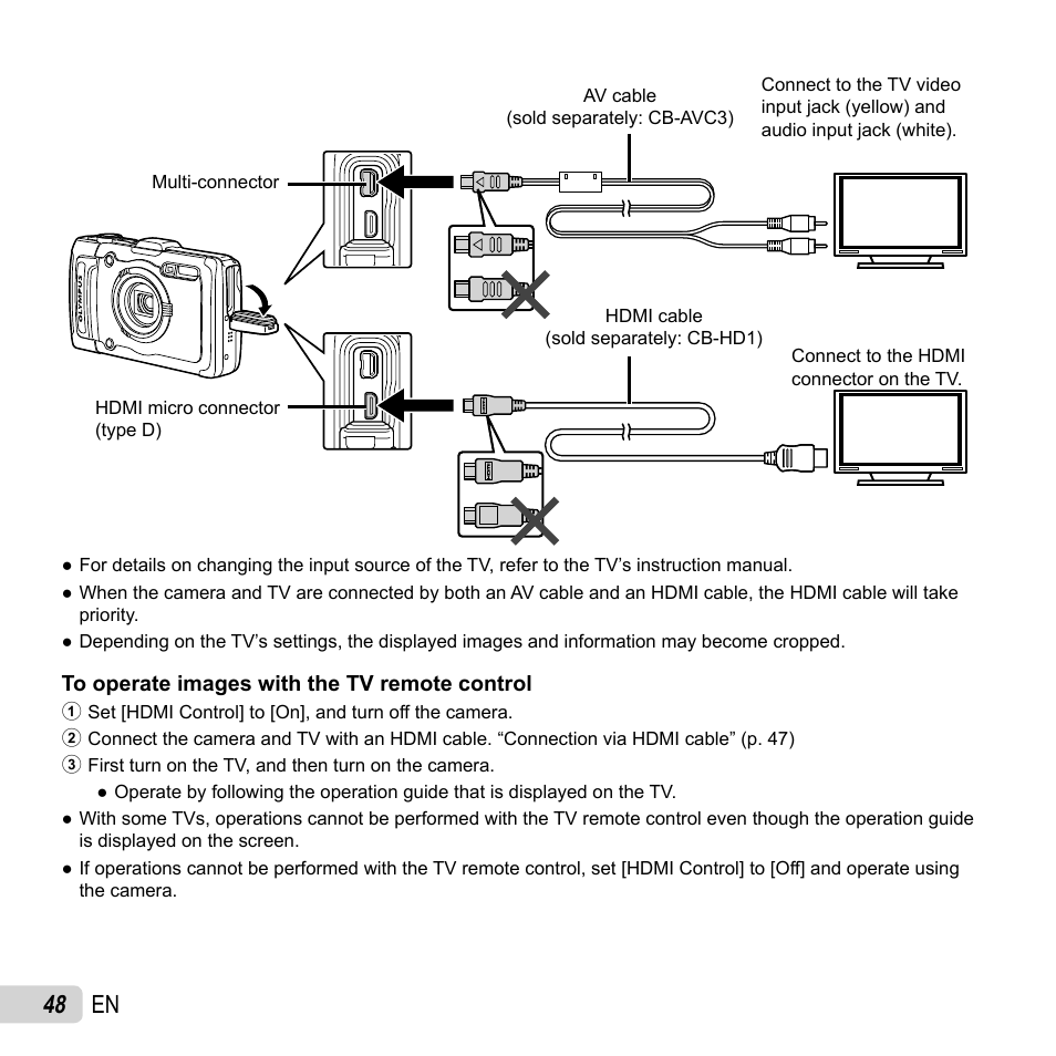 48 en | Olympus TG-2 iHS User Manual | Page 48 / 107