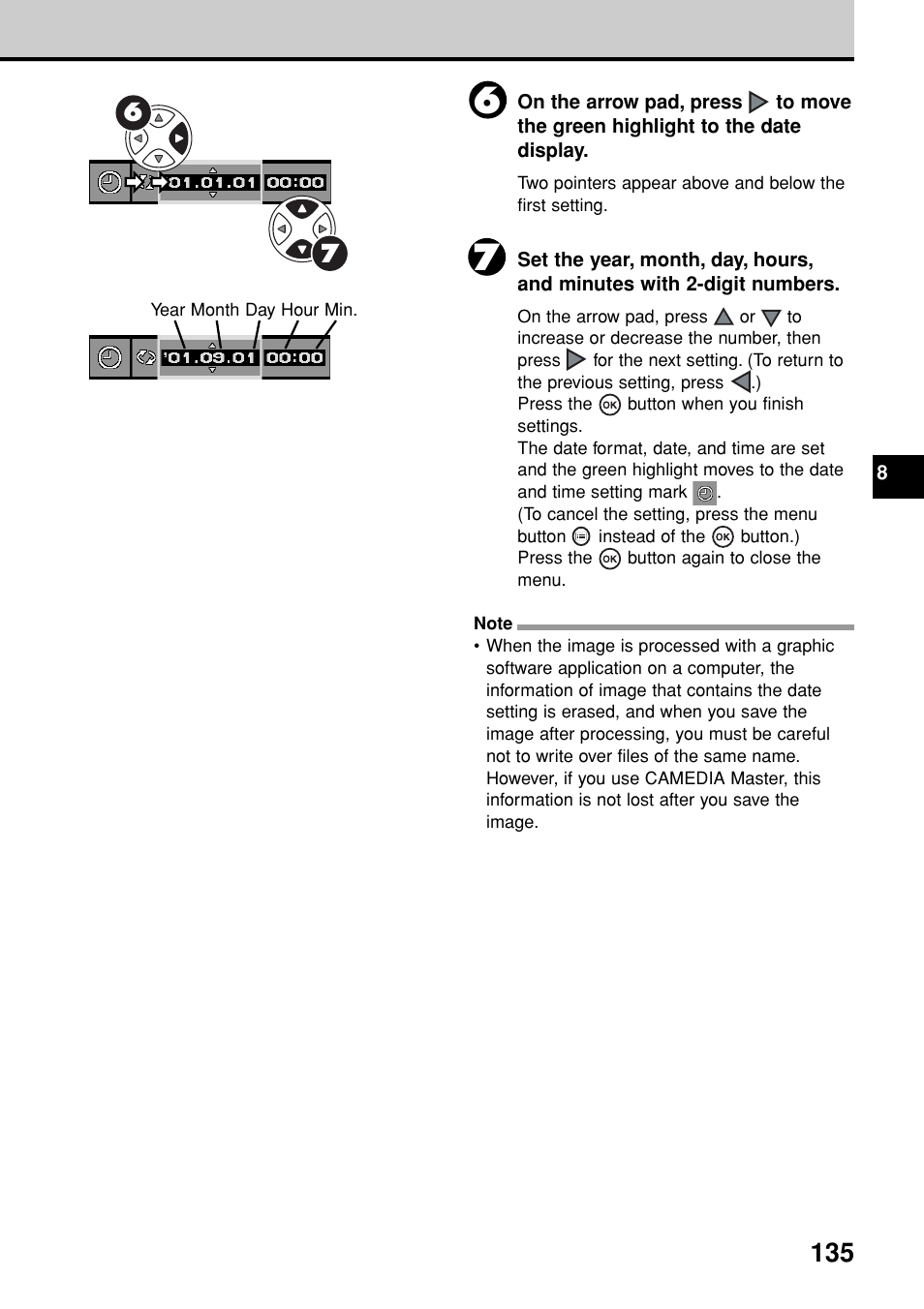 Olympus E-20N User Manual | Page 137 / 216