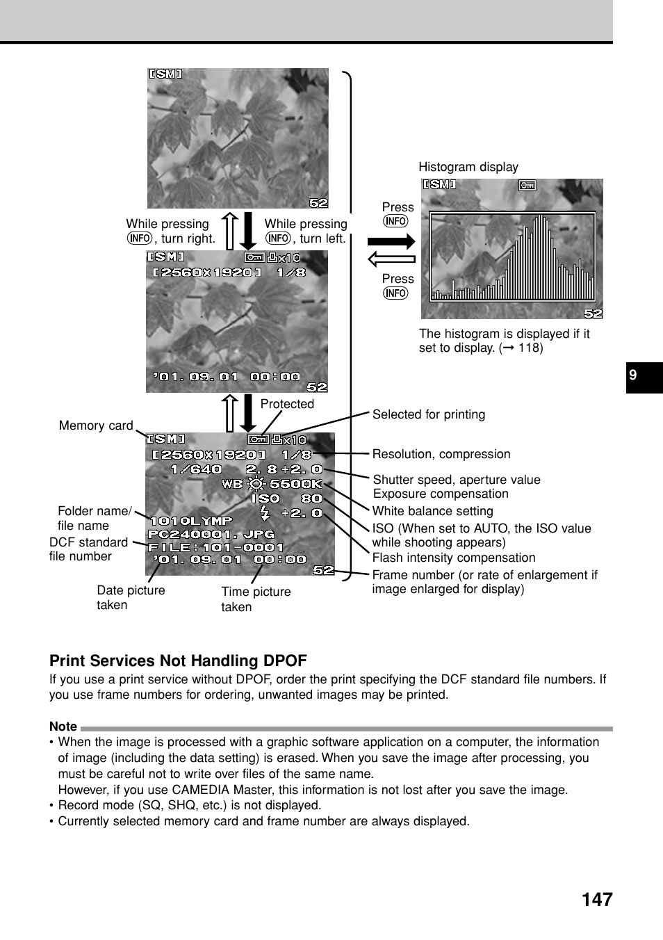 Olympus E-20N User Manual | Page 149 / 216