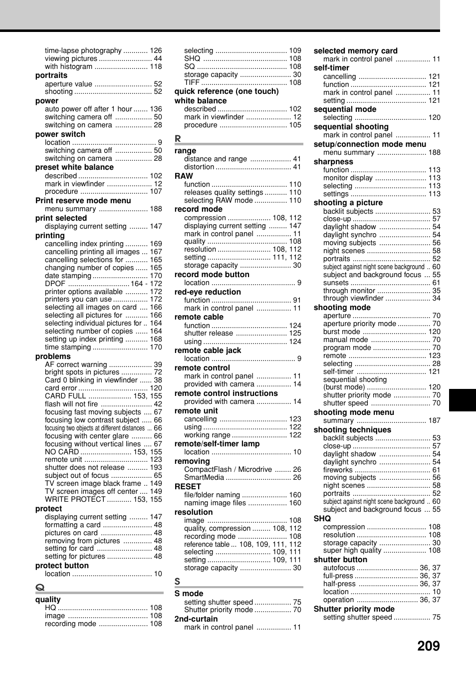 Olympus E-20N User Manual | Page 211 / 216