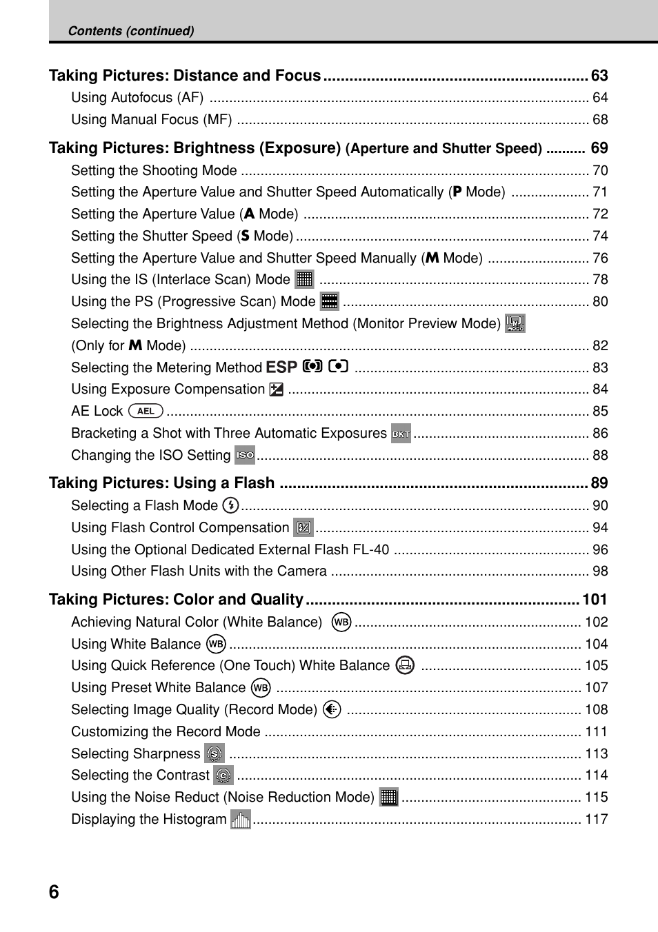 Olympus E-20N User Manual | Page 8 / 216