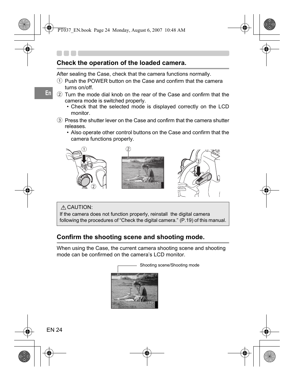 Olympus PT-037 User Manual | Page 24 / 43