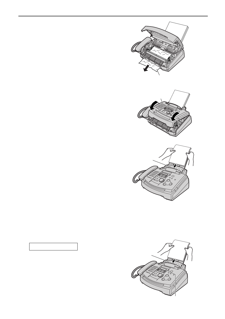 Jams | Alice & Law KX-FL501NZ User Manual | Page 73 / 84