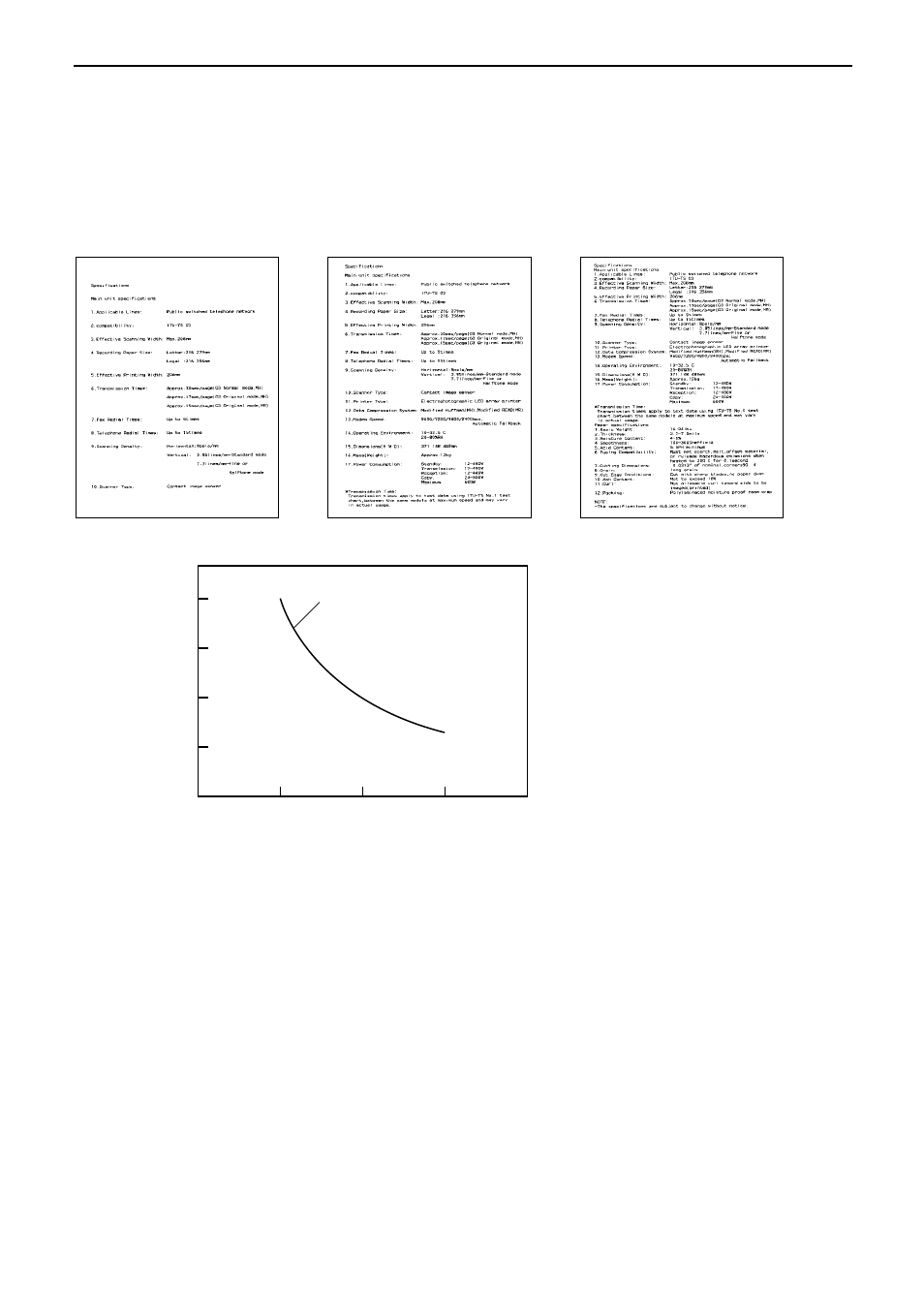 Specifications, Drum life, Toner life | Alice & Law KX-FL501NZ User Manual | Page 80 / 84