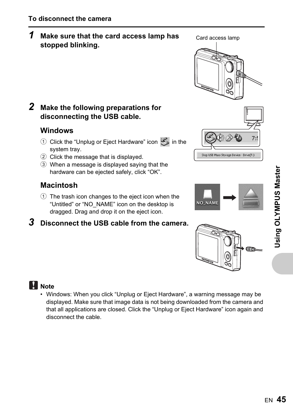 P.45 | Olympus FE-220 User Manual | Page 45 / 76