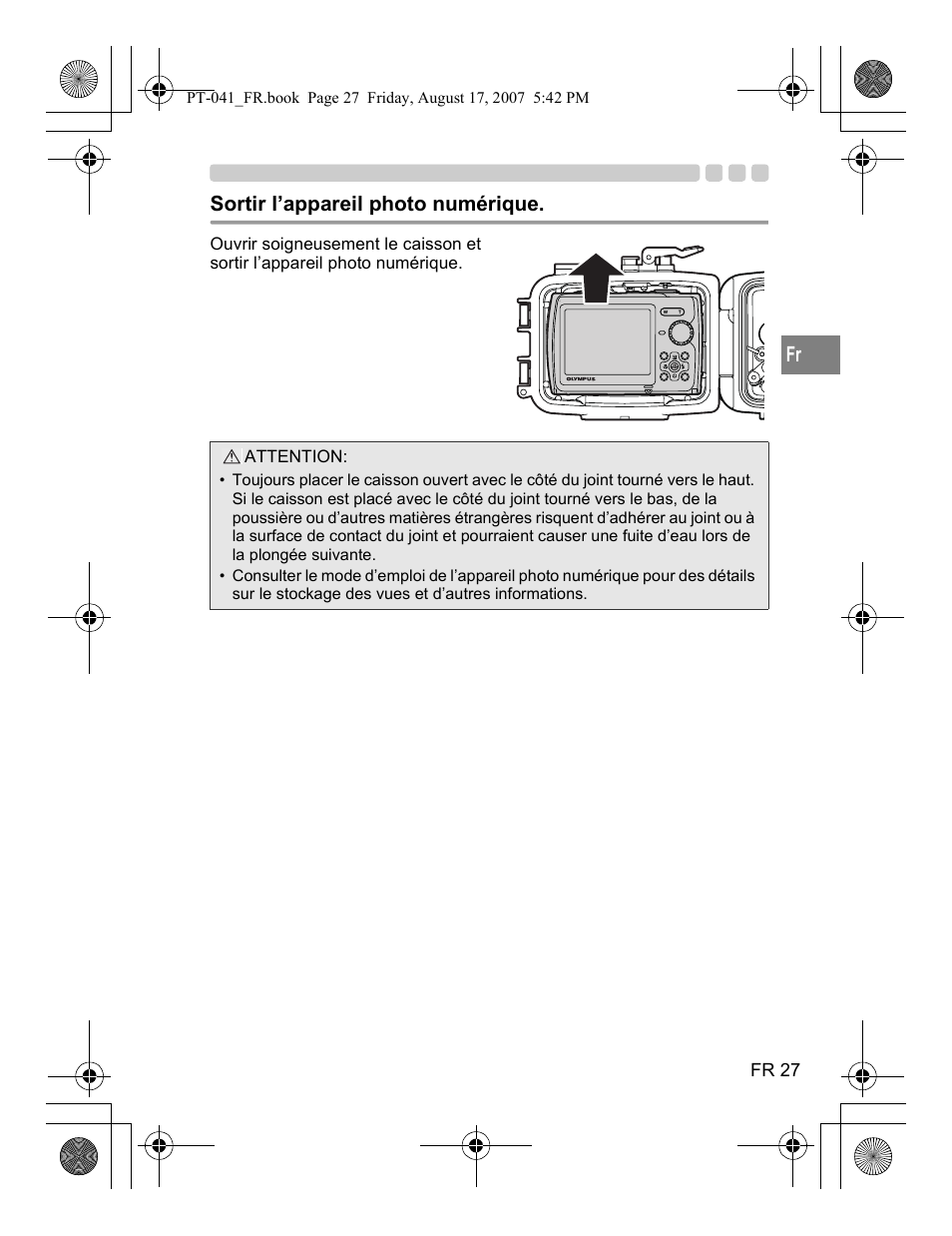 Olympus PT-041 User Manual | Page 103 / 268