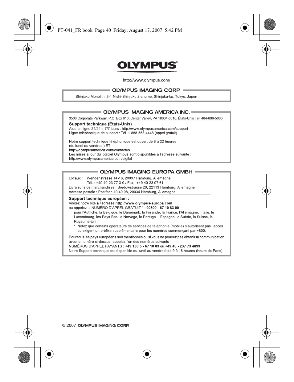 Olympus PT-041 User Manual | Page 115 / 268