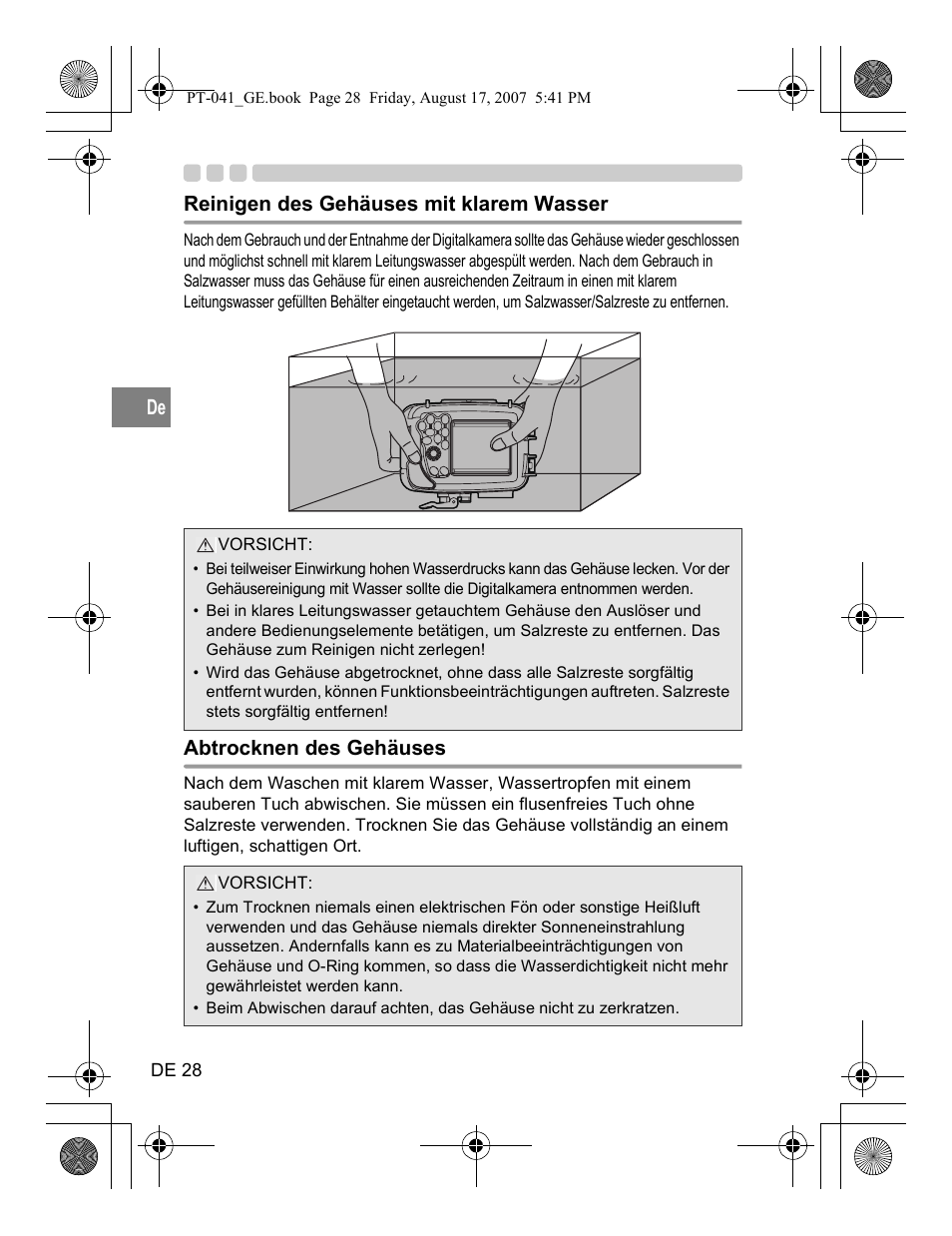 Olympus PT-041 User Manual | Page 142 / 268